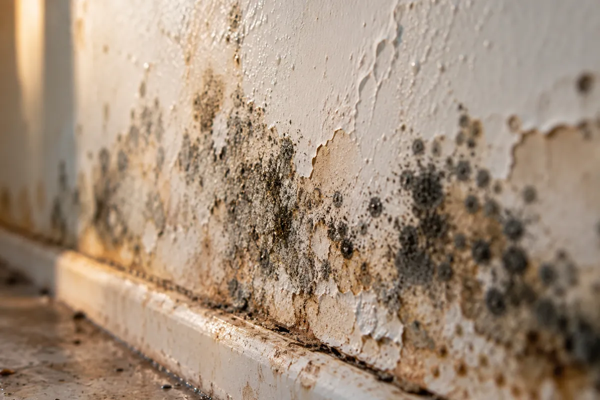 Mold on drywall, basement and bathroom mold in Oklahoma City, OK
